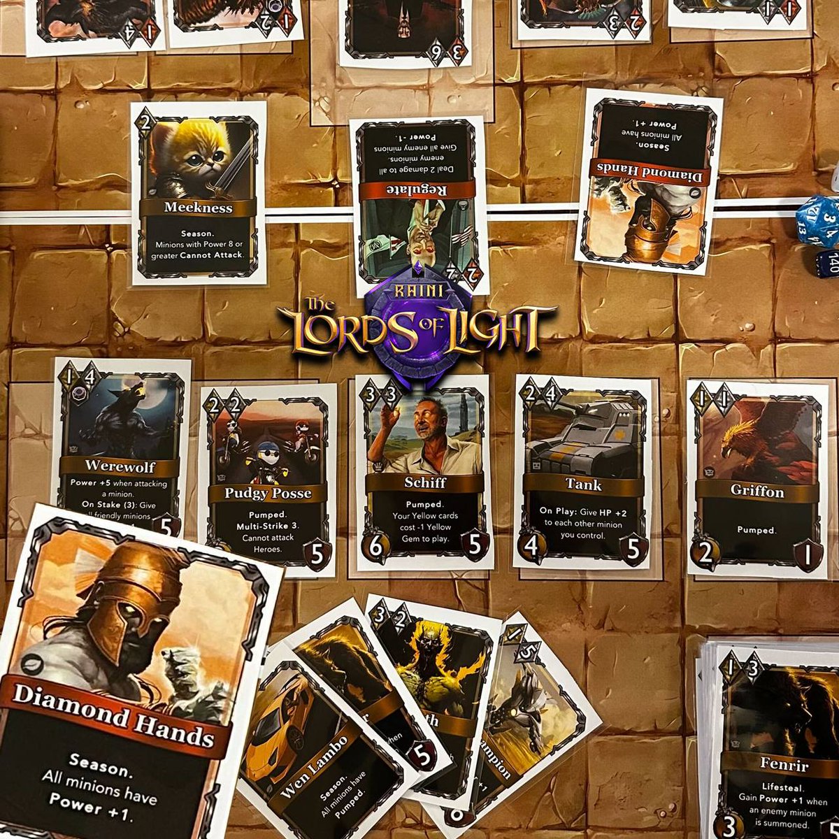 What are thoooooose? irl RTLOL cards? 👀