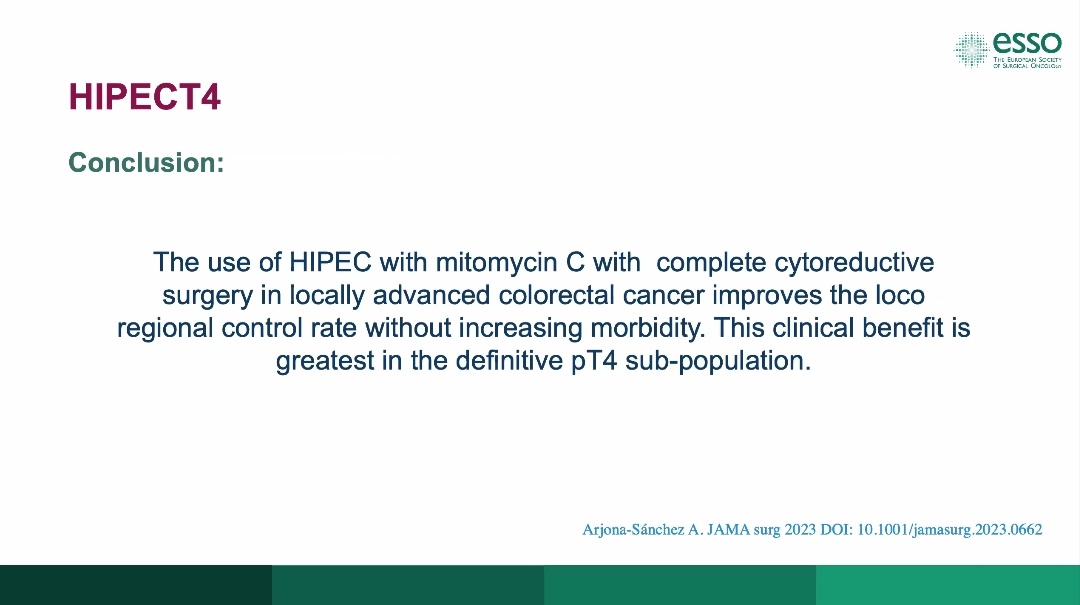 Faraz Khan (@farazkh65499316) on Twitter photo Excellent session & discussion <a href="/alarjosan/">Alvaro Arjona</a>. Many congrats to you and your team(s) for such invaluable contributions. Role of CRS & HIPEC as a viable treatment modality for CPM - lives on 👍
<a href="/oliviawriting/">Olivia Sgarbura</a> <a href="/drarturreis/">Artur Reis</a> <a href="/ESSOnews/">European Society of Surgical Oncology (ESSO)</a> Excellent session & discussion <a href="/alarjosan/">Alvaro Arjona</a>. Many congrats to you and your team(s) for such invaluable contributions. Role of CRS & HIPEC as a viable treatment modality for CPM - lives on 👍
<a href="/oliviawriting/">Olivia Sgarbura</a> <a href="/drarturreis/">Artur Reis</a> <a href="/ESSOnews/">European Society of Surgical Oncology (ESSO)</a>