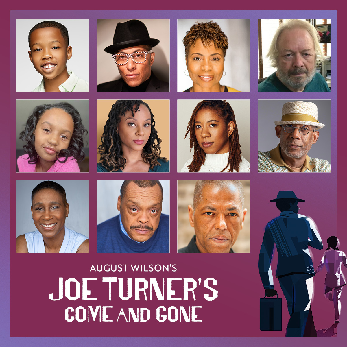 Cue the applause—the cast of August Wilson's JOE TURNER'S COME AND GONE is officially in the building! On stage starting April 13, learn more about this phenomenal company at GoodmanTheatre.org/Joe #GoodmanTheatre #Spring2024 #Theatre