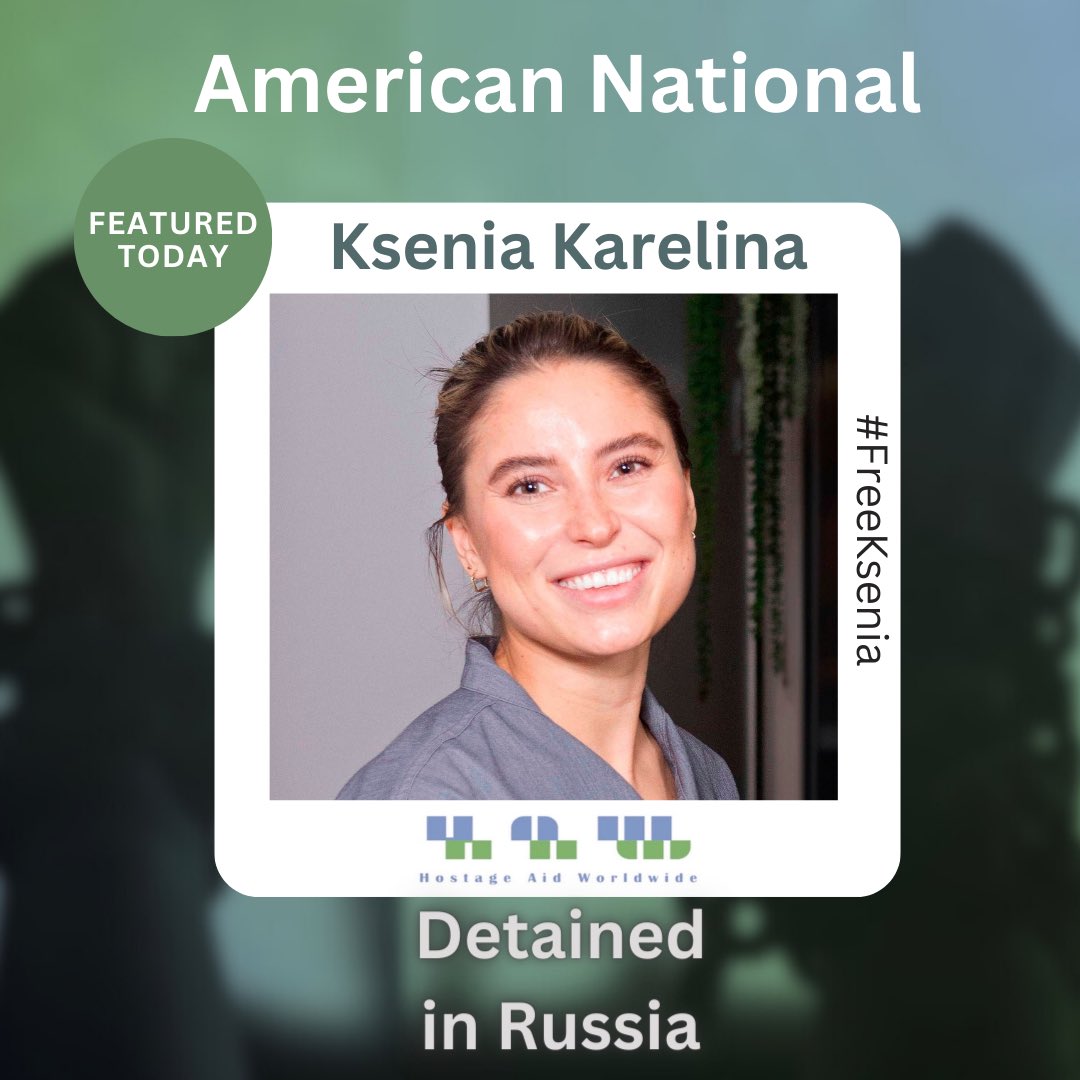 🇷🇺🇺🇸 Ballerina Ksenia Karelina has been detained in #Russia since Jan. 27 on alleged charges of treason for donating $50 to an NGO that aids Ukraine. According to her partner, after 52 days, her lawyer was finally allowed to see her. @StateDept @SecBlinken, is Ksenia another US