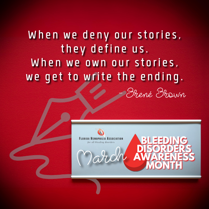 FLHemoAssoc's tweet image. 📝
#BleedingDisordersAwarenessMonth
#BDAM2024