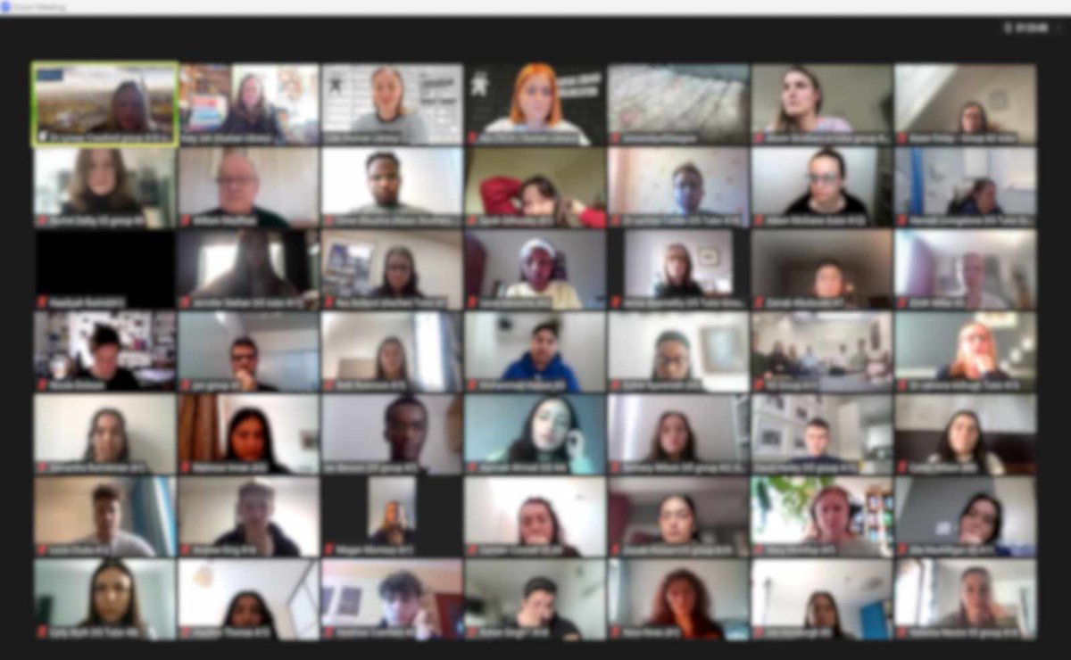 135 students of medicine from the @UofGlasgow joined us online today. Afterwards one reader said 'Understanding how a community can disable someone more than a disability itself.' #Glasgow #SchoolOfMedicine #HumanLibrary #UnjudgeSomeone