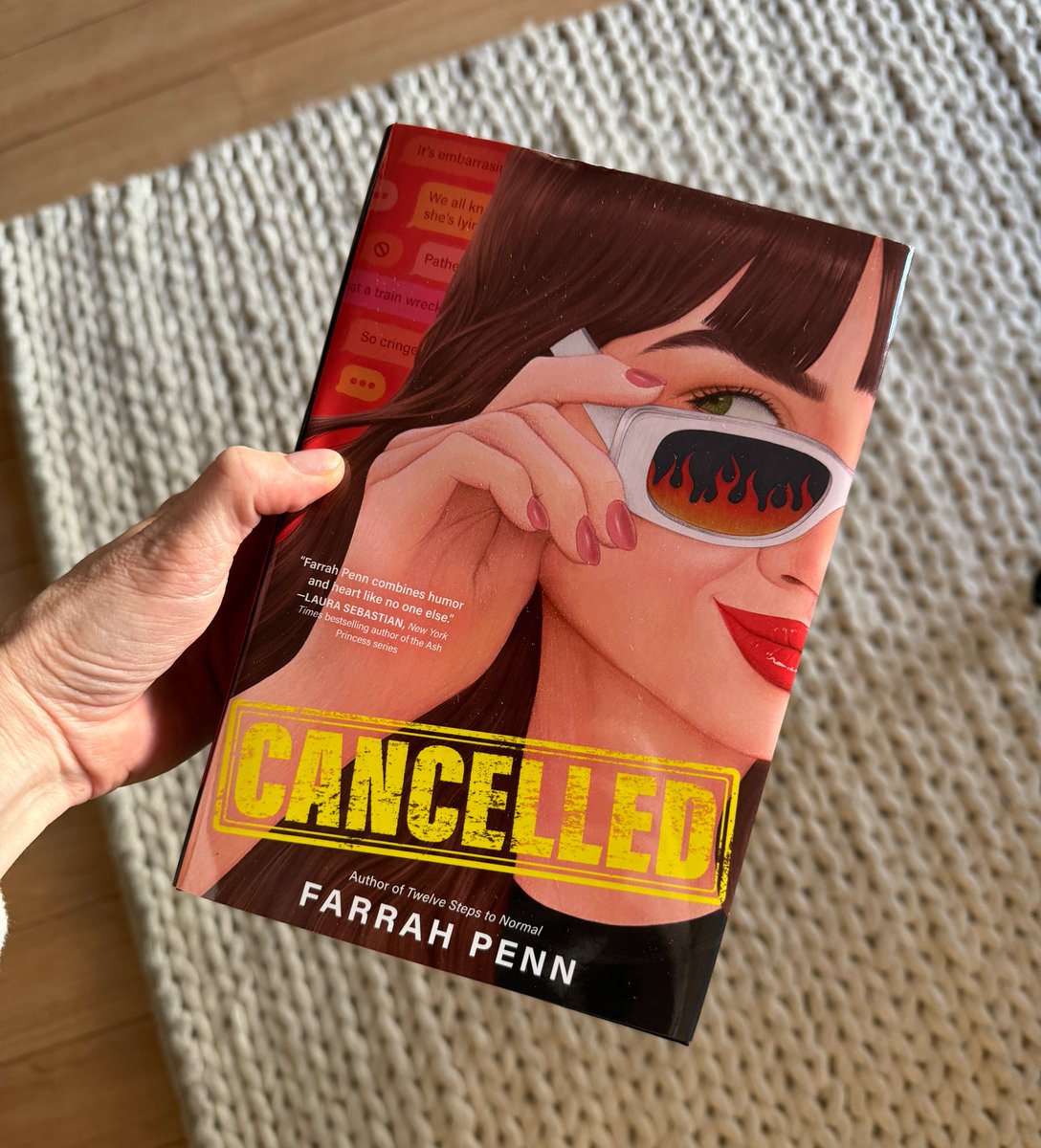 Cancelled is out today! 😎🚫❤️‍🔥 🔗 barnesandnoble.com/w/cancelled-fa… If you decide to pick up this book of mine, please know I’m eternally thankful. Nothing about the publishing world is guaranteed, so to put out one more book will never stop feeling like the highest honor.