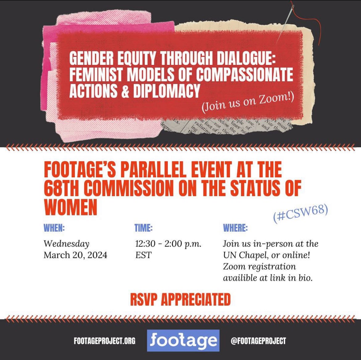 Footage: Raising voices to elevate lives tweet media