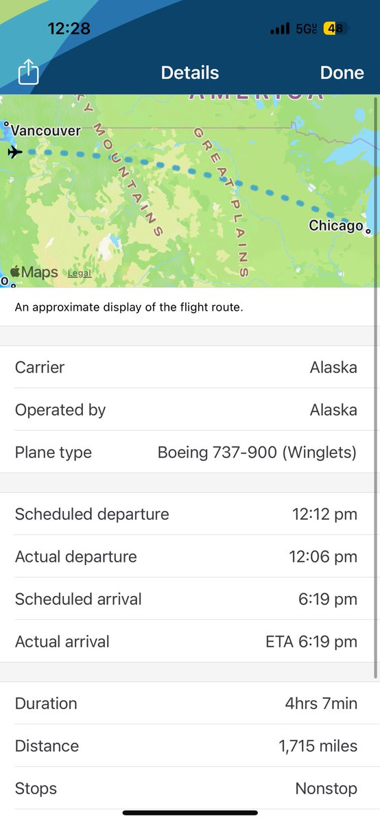 raatchhh's tweet photo. @AlaskaAir Actually, the plane has departed and it is still incorrect. A couple incidents of bad PR doesn’t excuse this. https://t.co/ltIkTWKfyB
