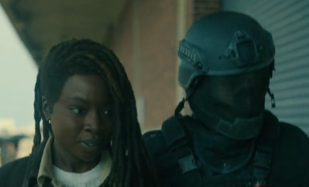 the face you make when you know you're about to get some Rick Grimes loving 😆#thewalkingdead #Richonne #TheOnesWhoLives