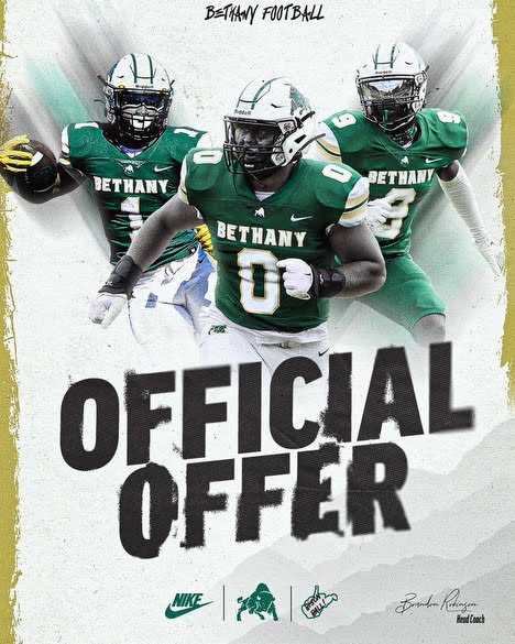 Tyric Johnson (@tyricjohnson50) on Twitter photo Blessed to receive my 7th offer from <a href="/Coach_Thayer/">Nicholas Thayer</a> @BethanyWVFB More to come! <a href="/coachevans903/">Tyrin Evans</a> <a href="/RecruitHvillFB/">Hallsville FB Recruiting</a> Blessed to receive my 7th offer from <a href="/Coach_Thayer/">Nicholas Thayer</a> @BethanyWVFB More to come! <a href="/coachevans903/">Tyrin Evans</a> <a href="/RecruitHvillFB/">Hallsville FB Recruiting</a>