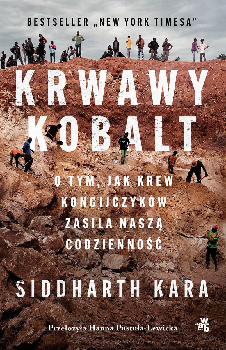 Honored to share that “Cobalt Red” is now available in Polish. As the world hears the voices of the Congolese people, change is inevitable.