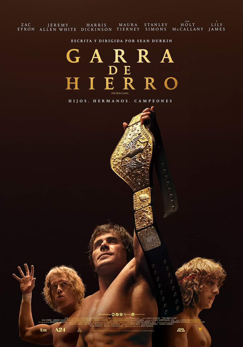 3rnestoRamirez's tweet photo. Gracias a @ZimaEnt @IQagenciaRP anoche vi #GarraDeHierro y además de hablar de la Lucha Libre nos muestra los pros y contras de tener como objetivo más importante el lado profesional y no tanto el lado personal. Está inspirada en la familia Von Erich y estrena este Jueves en 🇲🇽. https://t.co/wPQgIGC6CB