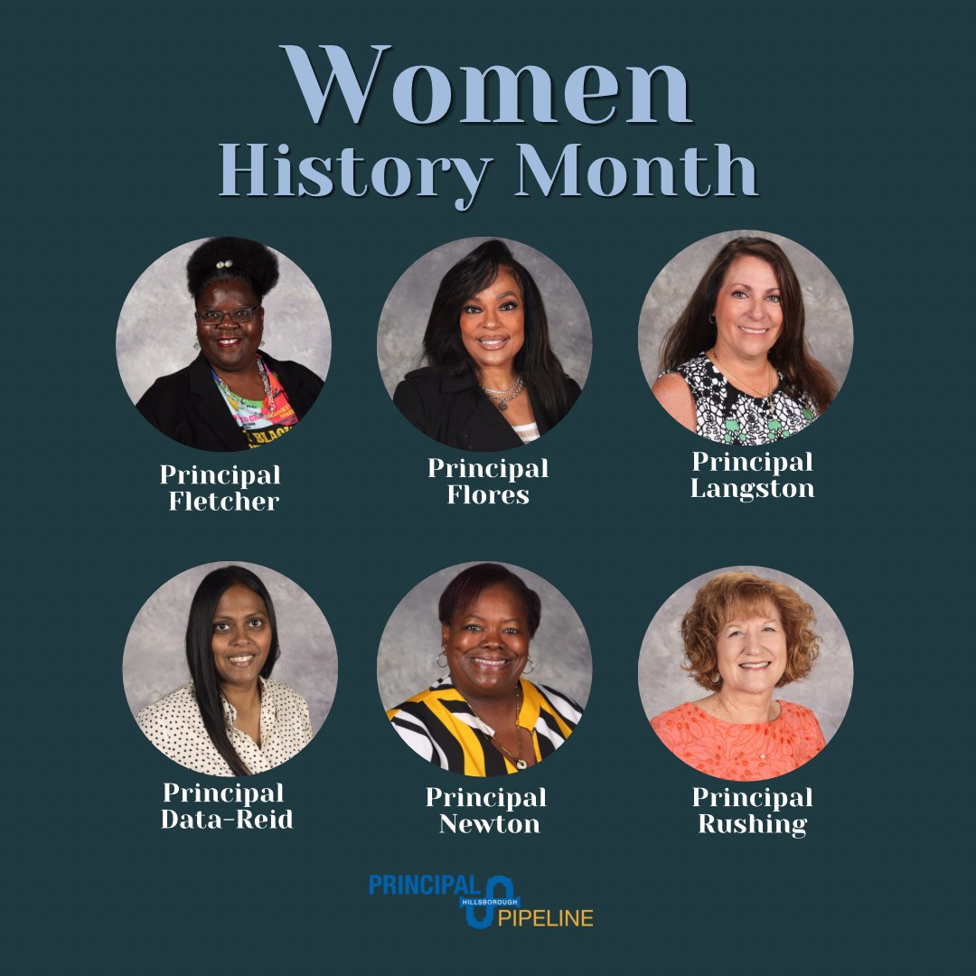 This week's #WomensHistoryMonth acknowledgment goes to another group of inspirational leaders we have at HCPS. Thank you for all you do to help shape the lives of children!