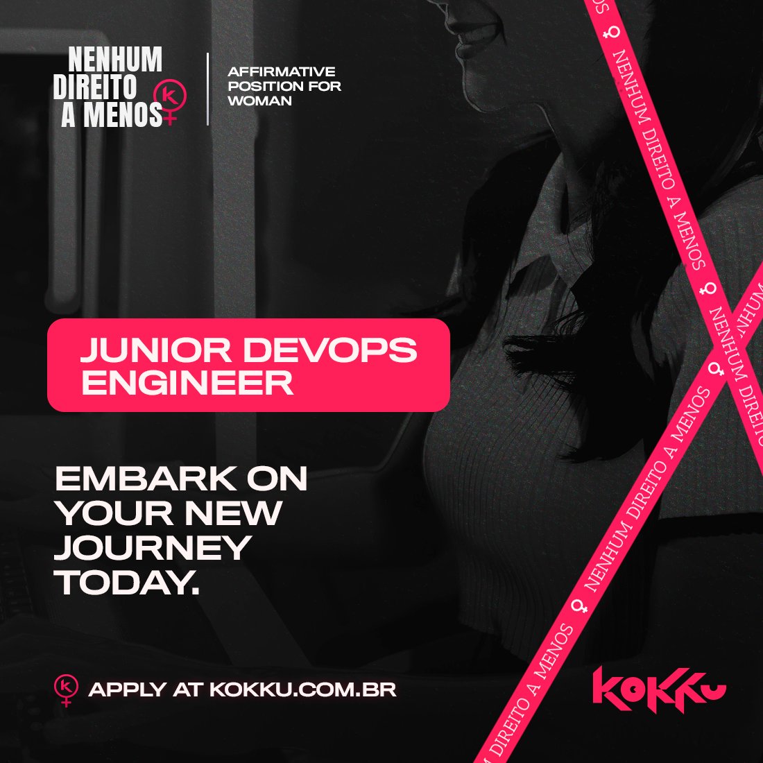 If developing and maintaining infrastructure and automation processes is where your talent lies, your opportunity has arrived: consider our Junior DevOps Engineer position at Kokku. 📌 This is an affirmative position, open exclusively to women. Details: bit.ly/4cpZ0ii