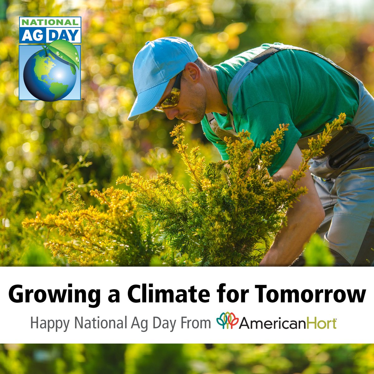 Happy #AgDay24 to the growers and horticulturalists who help make our world a more beautiful place to live! We are proud stewards of our land, water, and air as innovators committed to leaving a healthy world for future generations.