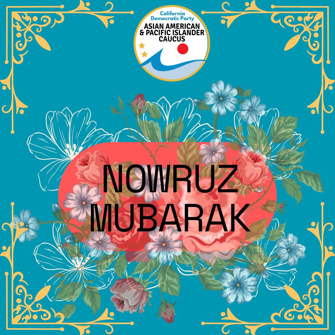 Wishing our community a peaceful Nowruz 🌸🌷🌼