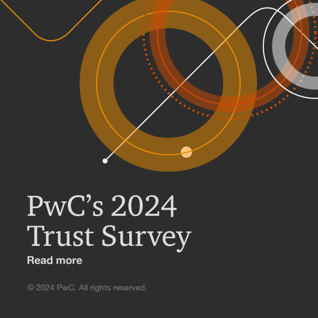 Business leaders have an opportunity to not only earn #trust with their employees, but also to show them how much they trust them. More in the 2024 PwC Trust Survey: pwc.to/43oLIhD