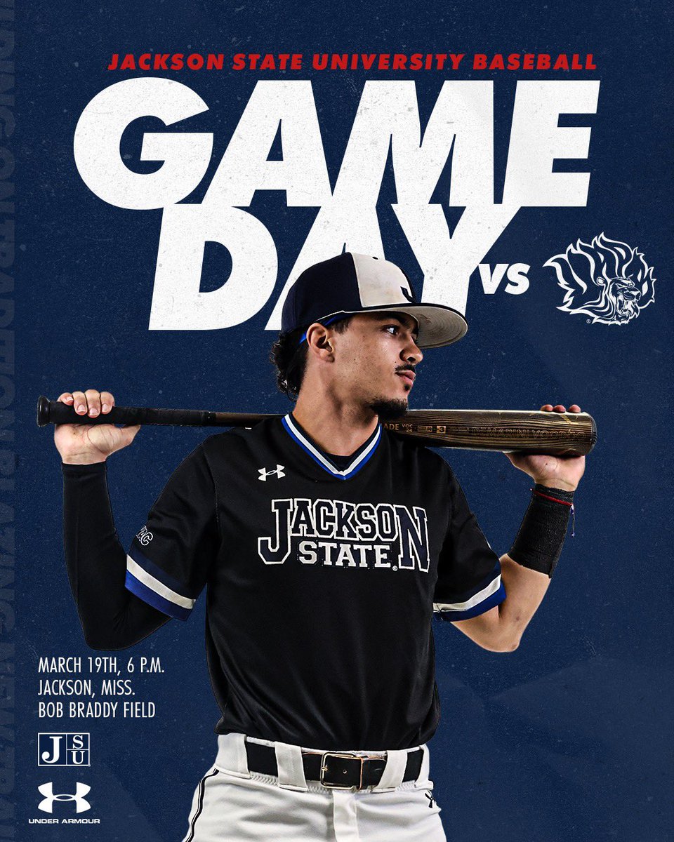 IT’S GAMEDAY‼️ Tigers take on Pine Bluff in a midweek matchup today at home! Come out and support your Tigers! #THEEiLove🐯 🆚: Arkansas Pine-Bluff ⏰: 6:00 PM CT 📍: Robert “Bob” Braddy, Sr. Field 📺: jacksonstatesportsnetwork.com