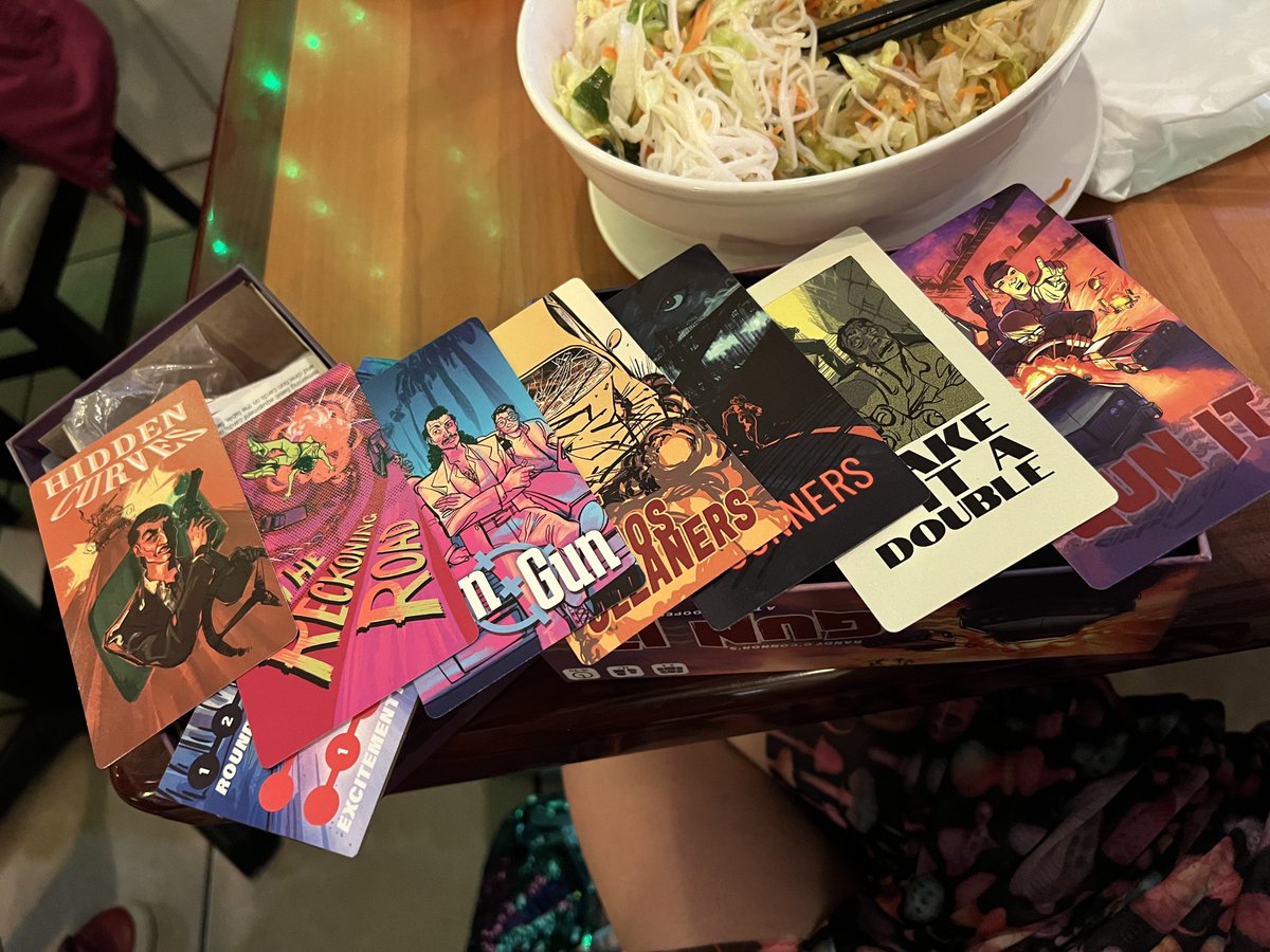 alivetinyworld's tweet photo. In hindsight, perhaps we shouldn’t have played @randyzero’s preview copy perilously close to the noodles. https://t.co/raxgtTxDS9