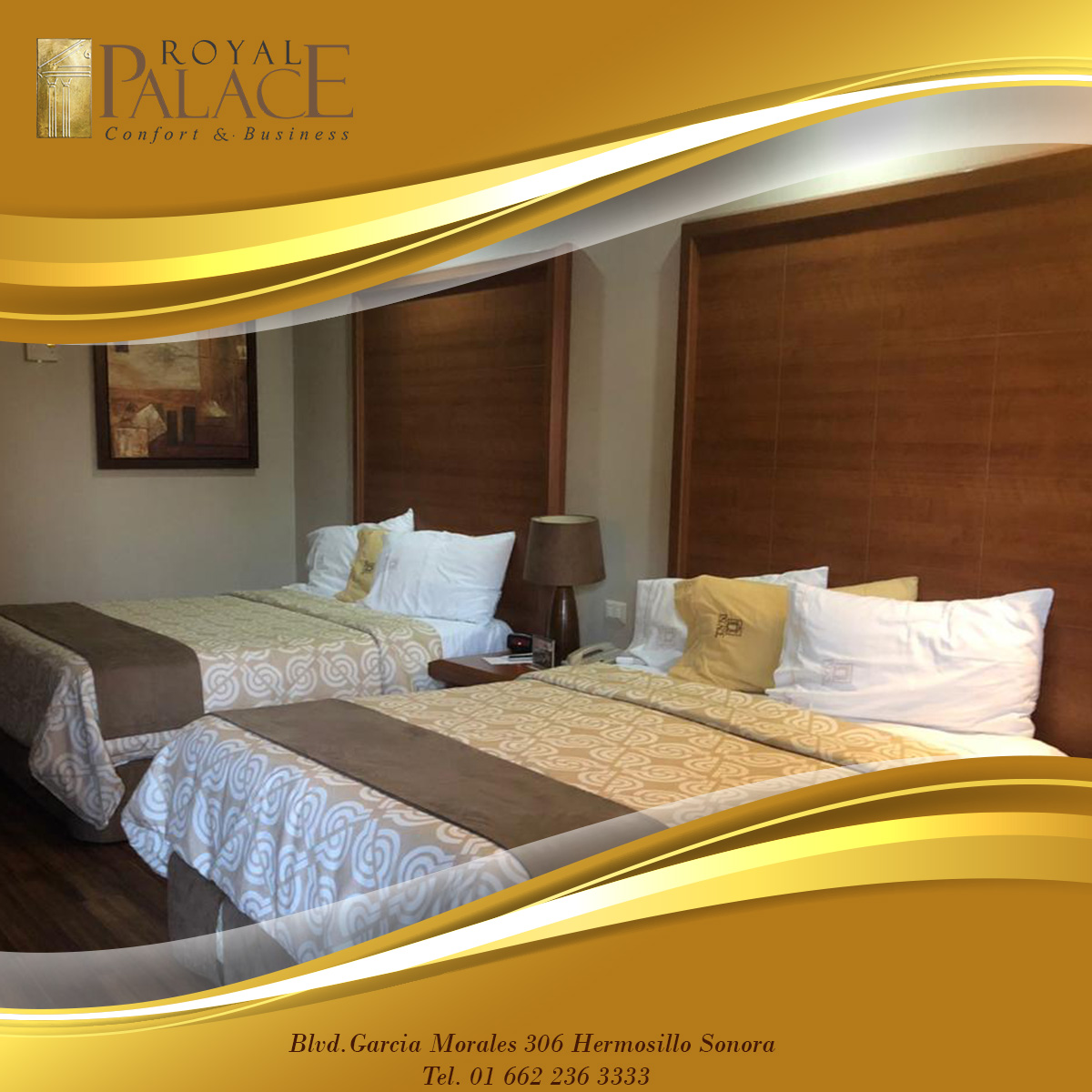 palace_royal's tweet photo. Esta Semana Santa Hospédate en Royal Palace
Más cómodo que en casa!
*Tarifas para semana santa del 22 de marzo al 8 de abril
Habitación $ 1490
Con un desayuno incluido $ 1790
Con dos desayunos incluidos $ 2090*
Reserva al  662 2363333
O en nuestra página
https://t.co/kAXCojRHNL https://t.co/AM8plPs8iV