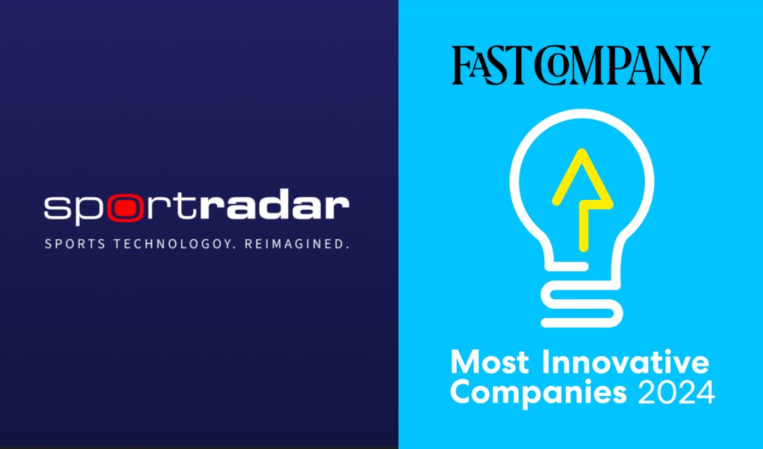 Sportradar is honored to be named one of @FastCompany Most Innovative Companies in sports. Our leading Computer Vision technology is unlocking new ways to engage with sports globally. Thanks to @FastCompany! fastcompany.com/91037500/sport… #FCMostInnovative