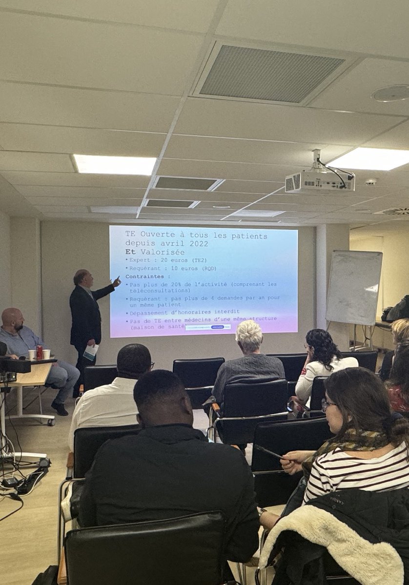 ArthurMoinet's tweet image. Le @CHSud77 et la CPTS Sud 77 présentaient ce soir un nouveau service de téléexpertise @omnidoc_app lors d’un d’un enseignement post-universitaire ville-hôpital. 
Un nouvel outil qui témoigne de l’ouverture de l’hôpital sur le territoire !

lnkd.in/e_9DThw4