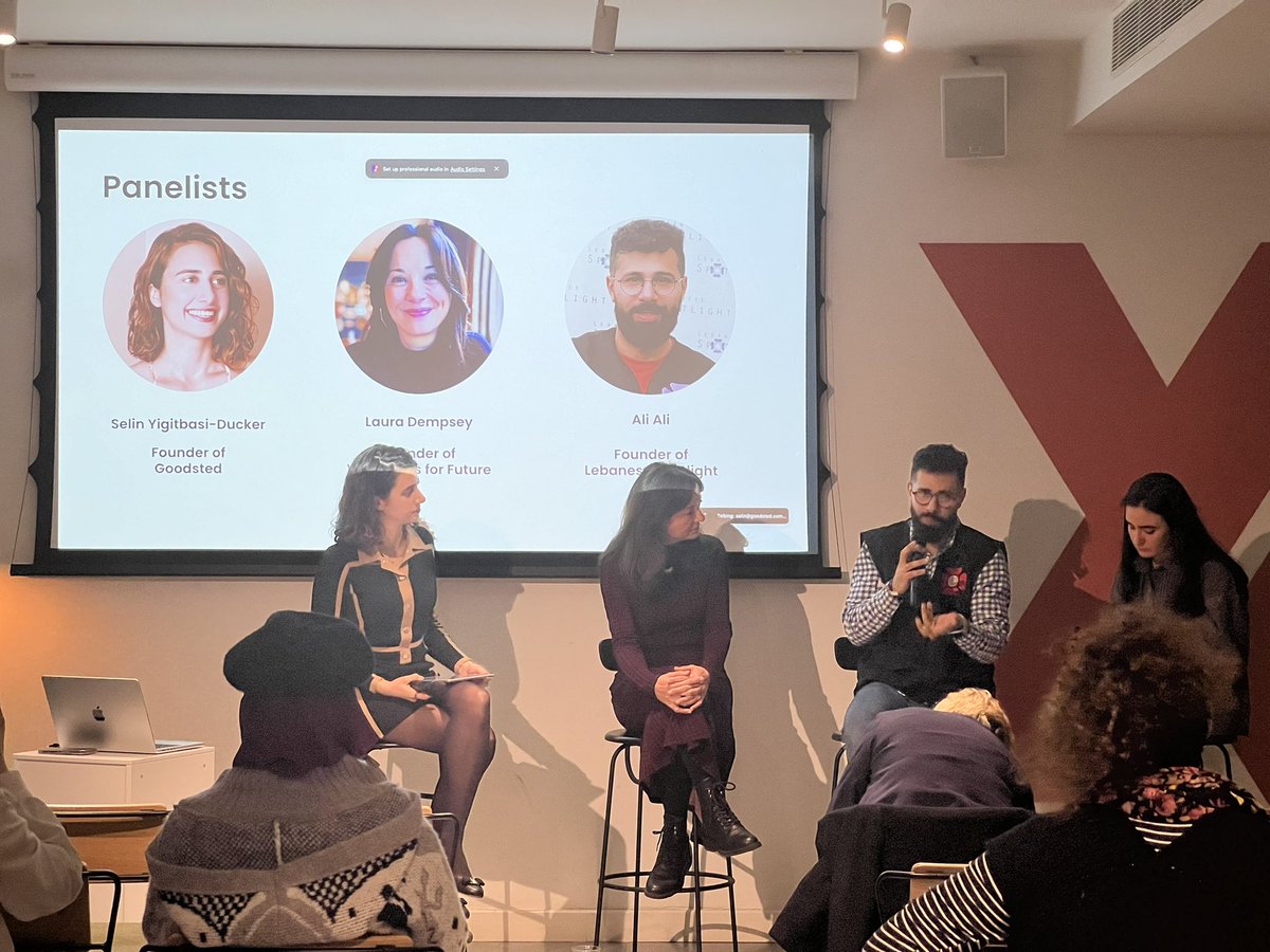 ‘How to fast forward impact through volunteering’ event happening tonight at @xandwhyspace 🚀 exciting discussions about Lebanon and the UK, including the role of technology in this space within each context.