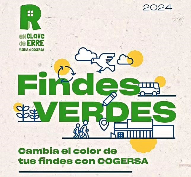 #FindesVerdes de #Cogersa
DOMINGO 24/03
Ven al Centro de Tratamiento de Residuos y cambia el color de ESTE finde:

♻️ Una exposición sobre #residuos
👨‍👩‍👧‍👦Un taller de #reciclajecreativo 
🚌Un recorrido en bus
🦅Y una demostración de cetrería

¡Apúntate!
👉actividades.cogersa.es