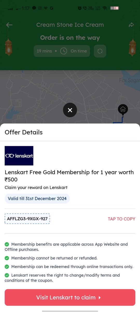 velocity186t's tweet photo. @zomato 
Please keep your coupons to yourself. 
Sending you one. 
I paid, sir?
This is not a platform to sell affiliate shit. 
Neither is #Zomato to consume free tips from customers without informing. https://t.co/r50SG6yRqP