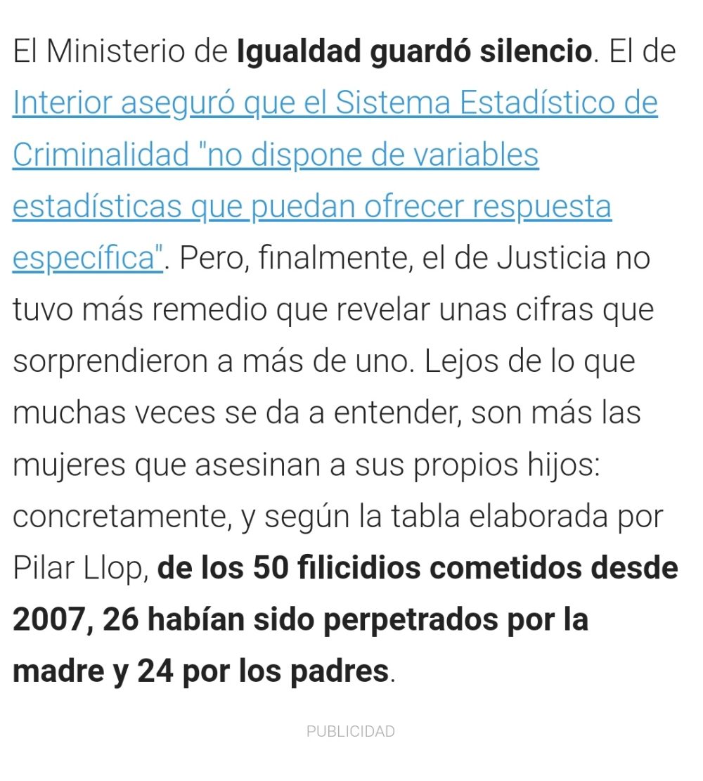 PorqueLaLey's tweet image. Que luego porqué no les votamos. En el jodido día del padre. A ver si tienen narices de decir en el día de la madre que, hasta que decidieron dejar de sacar estadísticas, son las mujeres quienes más han... 🙄
#Invotables