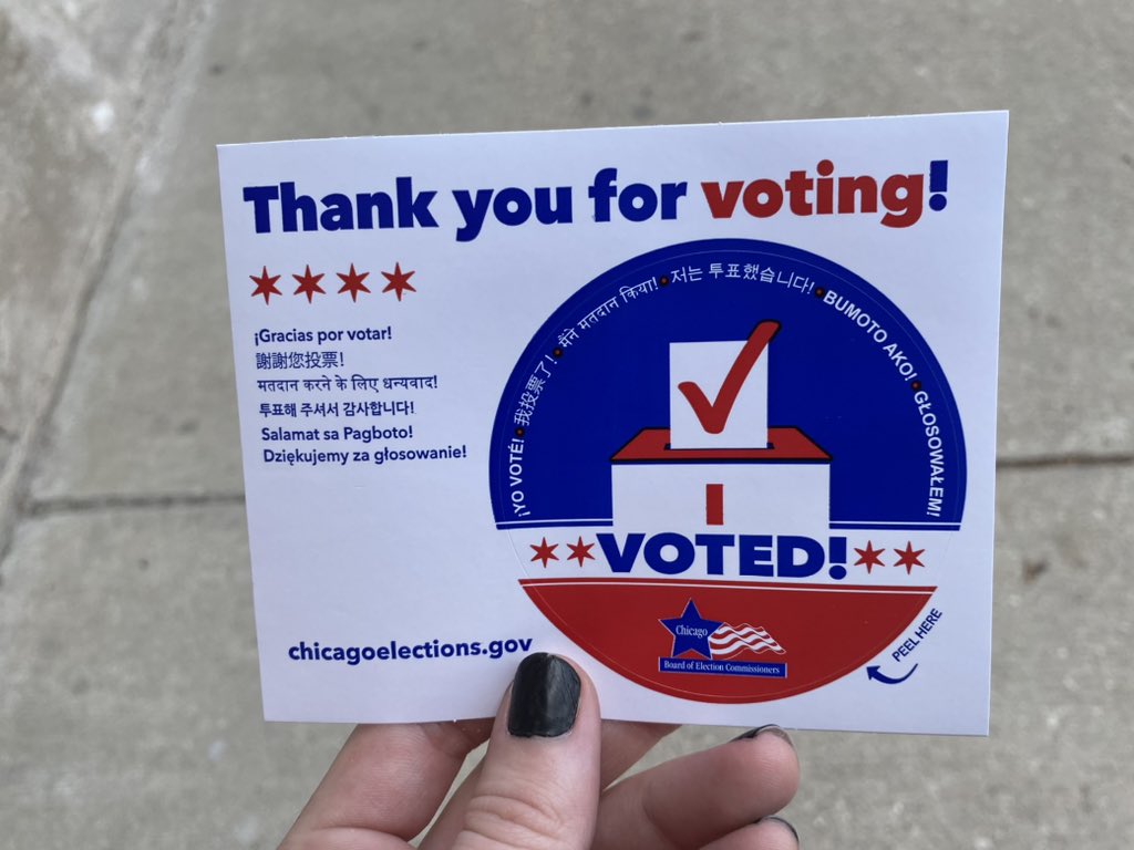 it’s a great day to vote YES on #BringChicagoHome (and to leave the presidental ballot blank)