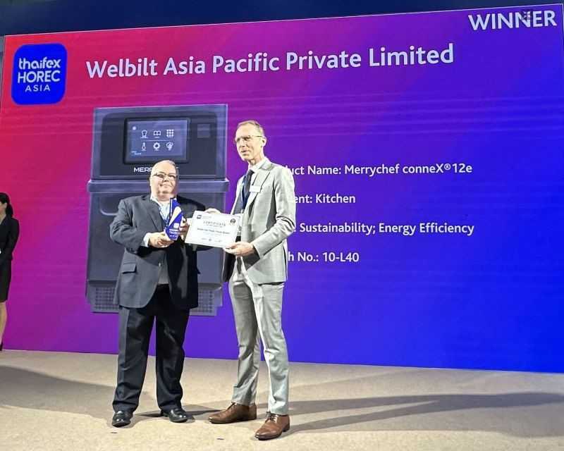 hozpitality's tweet image. Merrychef conneX E wins a new award at THAIFEX - HOREC Asia

#welbilt #aligroupfs #merrychef #foodandbeverageindustry #highspeedovens #thaifex #horecasia #ColinLacey #innovation #hozpitality #innovationawards 

hozpitality.com/WELBILT/read-a…