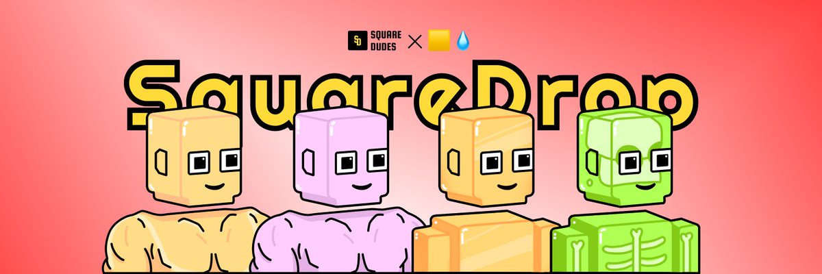squaredudesNFT's tweet image. #SquareDrop is LOADED: 🟨🟨🟨🟨🟨🟨

Stay Tuned. 

Spoiler: Something Big is Dropping for Square Dudes &amp;amp; Square Legend Holders...