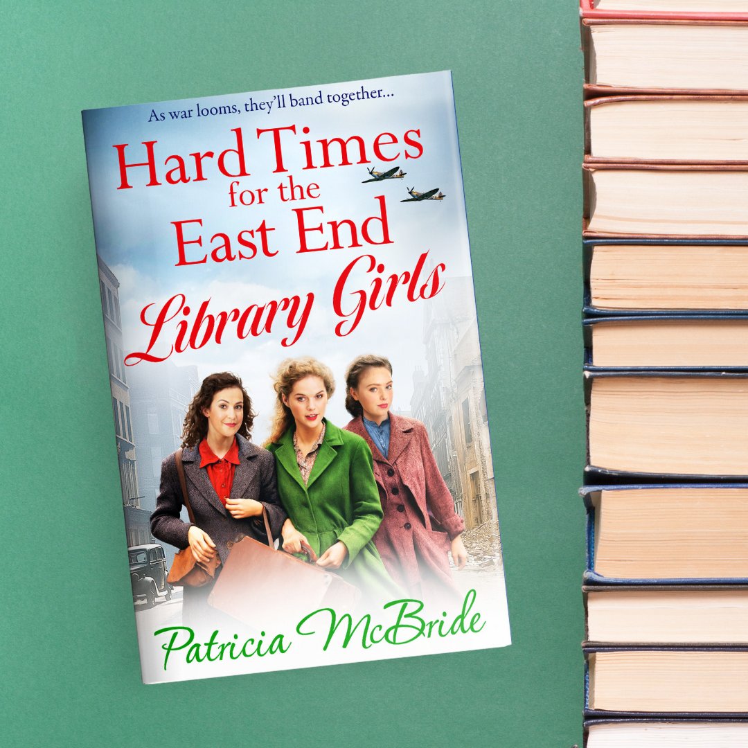 ✨ OUT NEXT MONTH ✨

#HardTimesForTheEastEndLibraryGirls is the brand new emotional wartime saga by Patricia McBride, out on April 19th! 

📖 Pre-order your copy today: mybook.to/hardtimeseaste…