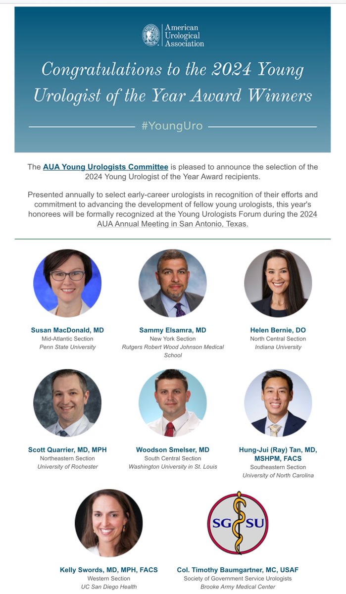 Ji Hae Park, MD (@drjihaepark) on Twitter photo Congratulations to this yearโs winners and to three of the best urologists I know!! <a href="/RoboUroMD/">RoboUroMD</a> <a href="/squarrier/">Scott Quarrier MD MPH</a> <a href="/drhelenbernie/">Helen L. Bernie</a> ๐ฅฐIโm lucky to have been mentored by all three and can say without a doubt theyโve had a huge impact on my career. #younguro #urmcstrong #rwjms Congratulations to this yearโs winners and to three of the best urologists I know!! <a href="/RoboUroMD/">RoboUroMD</a> <a href="/squarrier/">Scott Quarrier MD MPH</a> <a href="/drhelenbernie/">Helen L. Bernie</a> ๐ฅฐIโm lucky to have been mentored by all three and can say without a doubt theyโve had a huge impact on my career. #younguro #urmcstrong #rwjms
