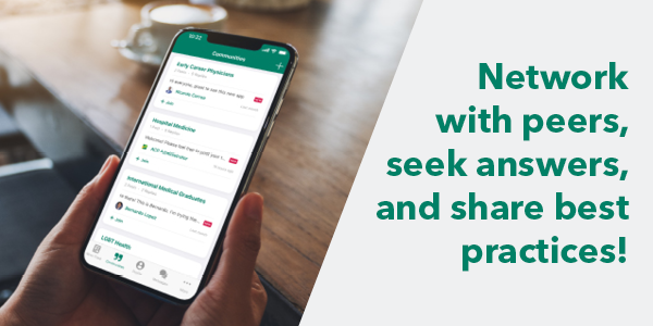 Ask or answer questions, share ideas, and engage with your ACP colleagues today across a variety of topics that include clinical interests, well-being, and more by downloading the ACP mobile app, ACP Connect! ow.ly/AiBo50QVzsa