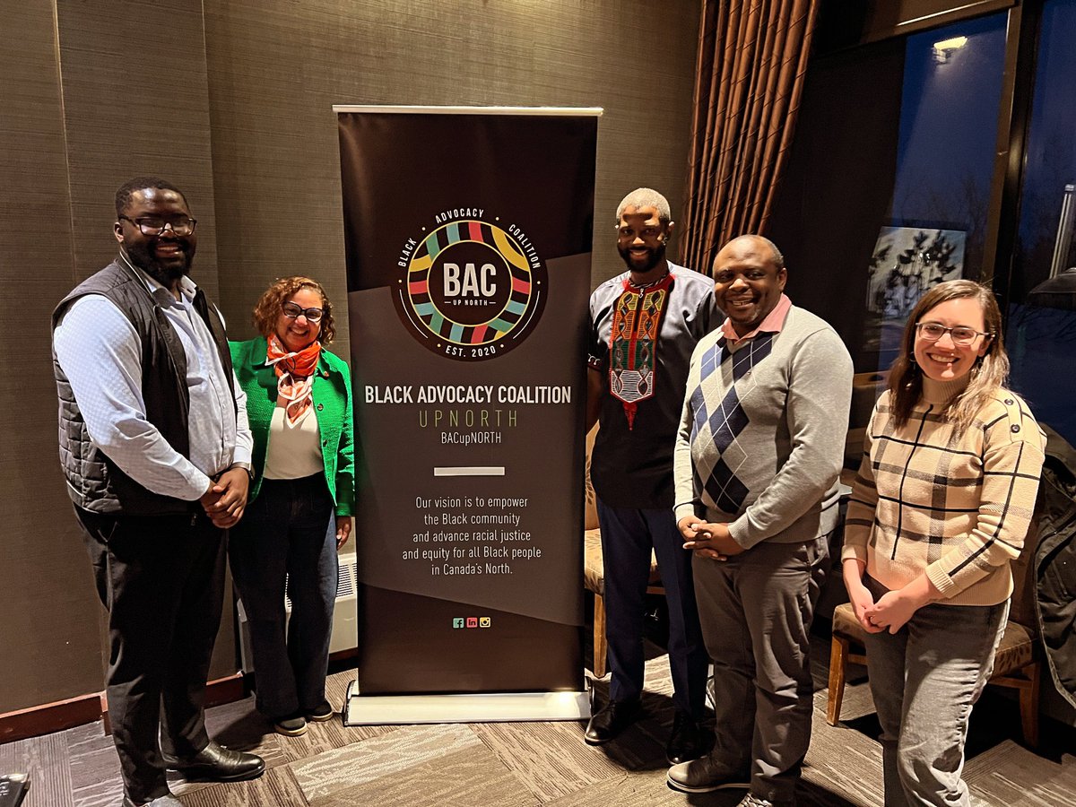 On Thursday March 14, our team at 
<a href="/BACupNorth_NWT/">Black Advocacy Coalition</a> met with <a href="/SenatorClement/">Senator/Sénatrice Bernadette Clement</a> in Yellowknife. We discussed about the dynamics of being Black in the North and opportunities to support the work of Black Advocacy Coalition.