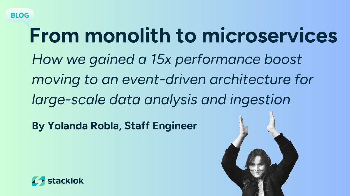 Stacklok (@stacklokhq) on Twitter photo Trusty ingests and analyzes data on thousands of open source packages to calculate supply chain risk scores. We started with a monolithic architecture, processing package data in sequence based on a state manager—but hit challenges as Trusty expanded.
Staff Engineer <a href="/yrobla/">Yolanda Robla</a> Trusty ingests and analyzes data on thousands of open source packages to calculate supply chain risk scores. We started with a monolithic architecture, processing package data in sequence based on a state manager—but hit challenges as Trusty expanded.
Staff Engineer <a href="/yrobla/">Yolanda Robla</a>