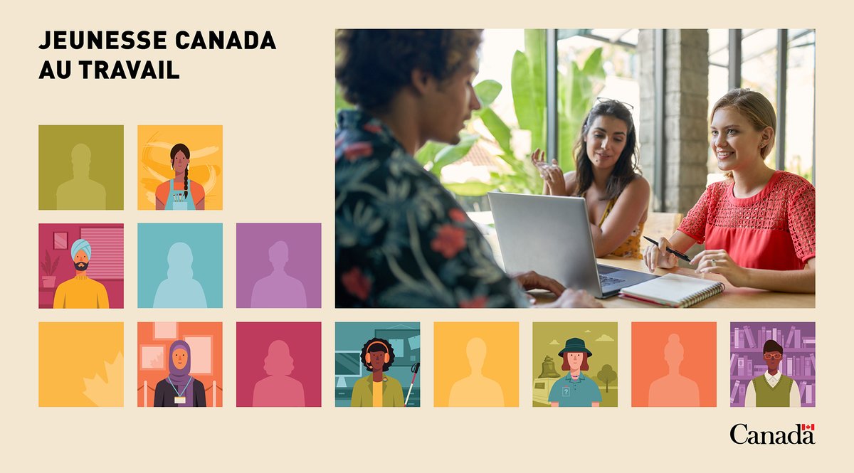 La réussite de nos jeunes vous passionne?

Jeunesse Canada au travail offre des emplois et des stages rémunérés dans les domaines des arts, de la culture, du patrimoine et des #LanguesOfficielles. 

canada.ca/fr/patrimoine-…