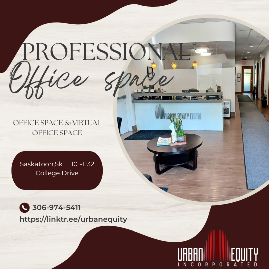 UrbanEquityYXE's tweet photo. A world-class business centre for organizations seeking a hub location in Saskatoon and/or the opportunity to expand office space. #smalloffice #usask #business #universityofsaskatchewan https://t.co/mlBSe69rjV