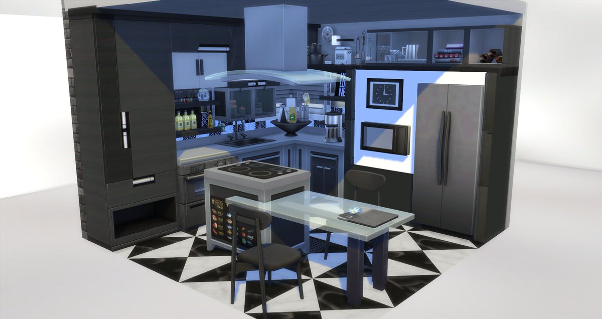 The_Gloomkitty's tweet photo. My Kitchen entry for the #ts4versuschallenge by @patasims_design
Monochromatic Vs. Colorful
#SimsCreatorsCommunity #simsbuild #sims4build #ts4build #sims4challenge #buildingchallenge #RoomChallenge #ShowUsYourBuilds #Maxis #TheSims4 #ElectronicArts #TwitchStreamers https://t.co/Rn48F9YRLp