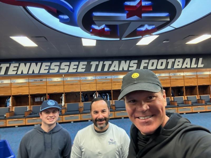 Thank you #Titans for all your support! #MadeinUSA @jerome_kline #nfl #football #equipmentmanager