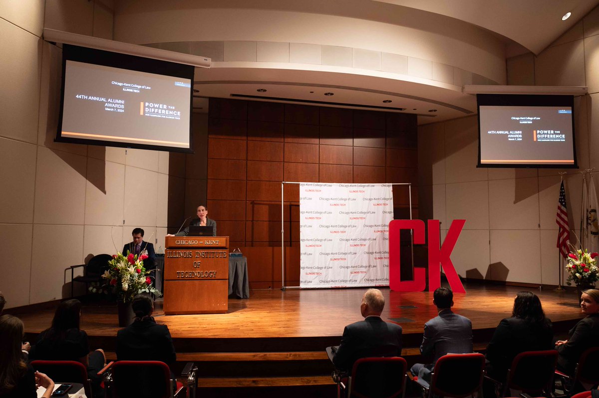 We were thrilled to host the Chicago-Kent College of Law Alumni Awards Celebration, paying tribute to the incredible achievements of our esteemed alumni since 1978! Congrats to all the recipients who have left an indelible mark in law, public service, business, media, and beyond.