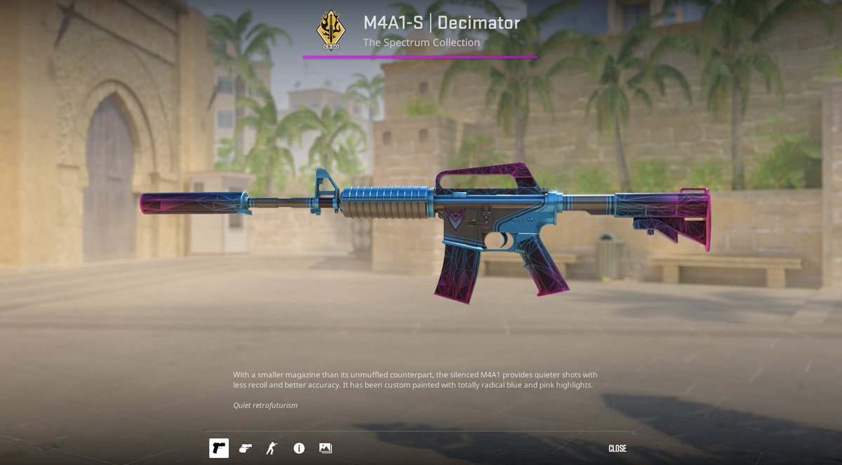 🎁M4A1-S | DECIMATOR (11$) 👉TO ENTER : ✅Follow me & @SUPREMEMASTERYT ✅Retweet + Like ✅Like and Subs : youtu.be/VsngMO9PyJ4 (Show Proof) 📅Giveaway ends in 5 days! #CSGOGiveaway #cs2giveaway #cs2