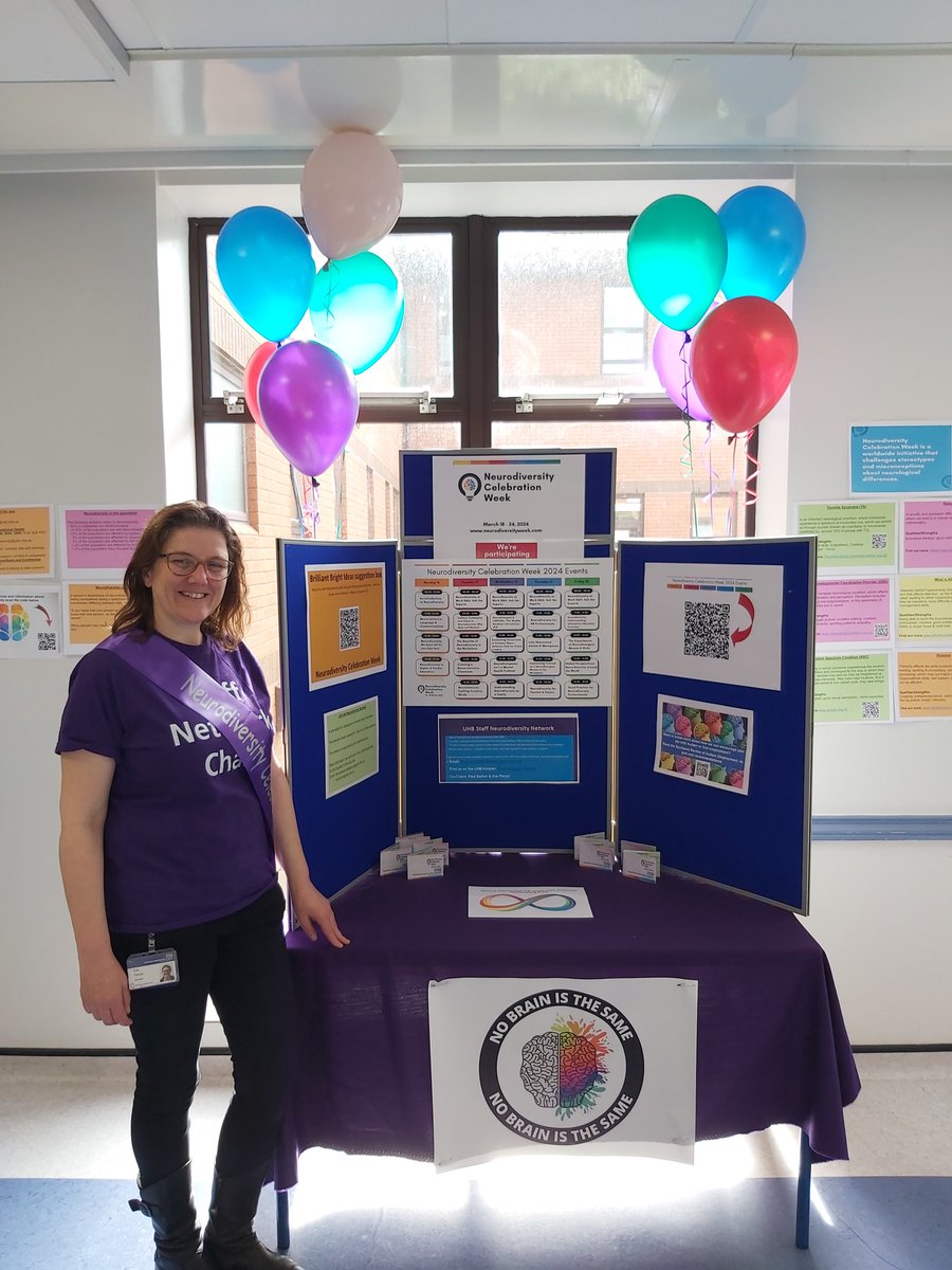 ZoeP61470381's tweet photo. Celebrating #NeurodiversityCelebrationWeek Day 2 @uhbtrust @ Solihul Hospital. Celebrate your strengths, grow&amp;nurture them, reach out get the support you need. 
@NCWeek 
#NeurodiversityWeek 
#Neurodiversity #Neurodivergent 
#Neurodiverse @SusanPriceRD
@KularRandeep @MargaretGarbe https://t.co/yTiN79tkKr
