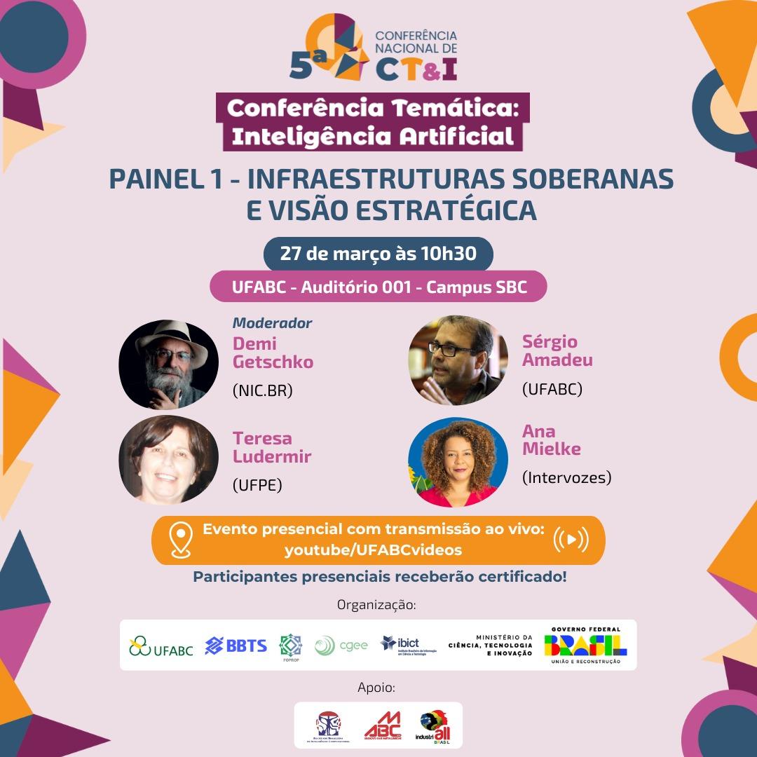 samadeu's tweet photo. Conferência temática sobre IA. Mesa sobre infraestruturas soberanas. https://t.co/0UY9teUUDg