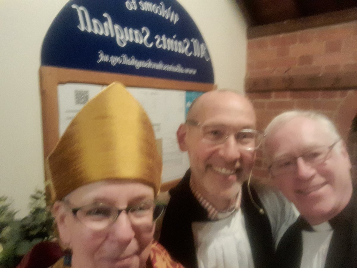 Lovely to be at All Saints Saughall for The licensing of Alan Dawson, the brand new priest-in-charge.
