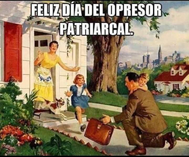 Felicidades a todos los padres❤️

Hay tantos hombres buenos como mujeres buenas y tantas mujeres malas como hombres malos.

Ya queda menos para acabar con esta década de terrorismo feminista que sufrimos. Ya queda menos para la verdadera igualdad.
#FelizDiaDelPadre 
#diadelpadre