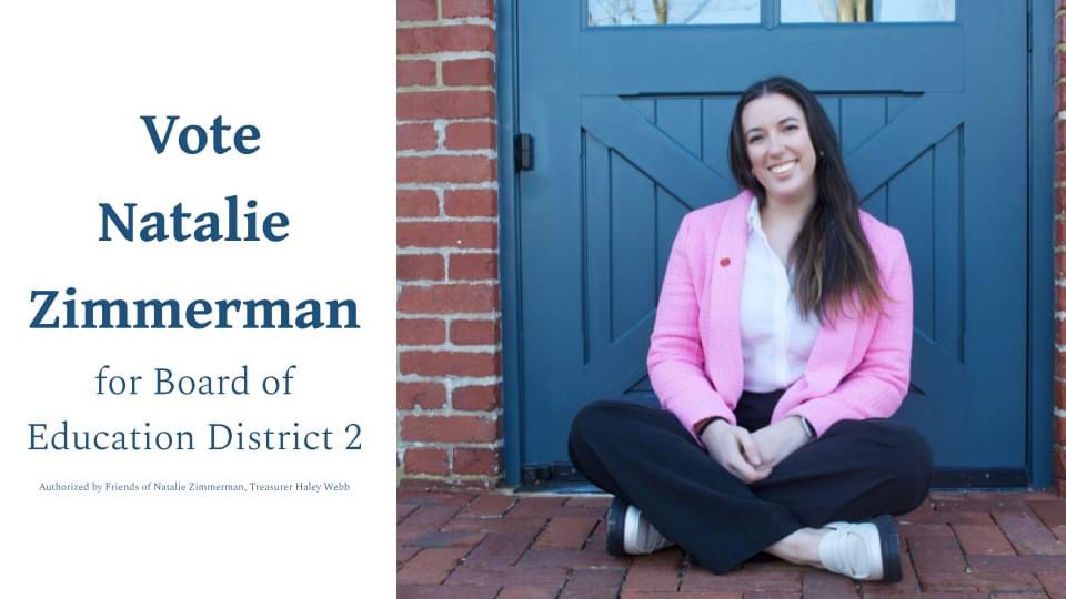 I’m so excited to be a candidate for Board of Education in District 2!

As a current classroom teacher, I know the triumphs and difficulties MCPS encounters daily. Join me as we aim to provide the highest quality public education we possibly can to all in Montgomery County!