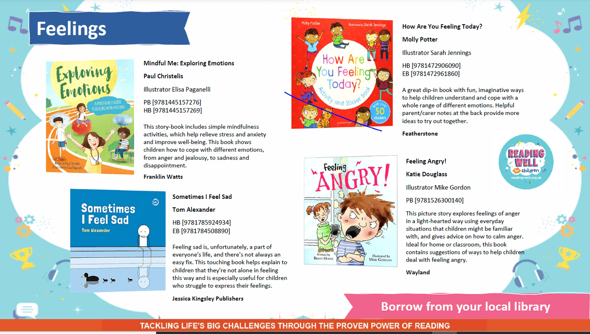 Reading books together can help children reflect on their feelings.  Conversations about our emotions are extremely useful. #Wellbeing, #skillsforlifetrust, #Care, #SP
