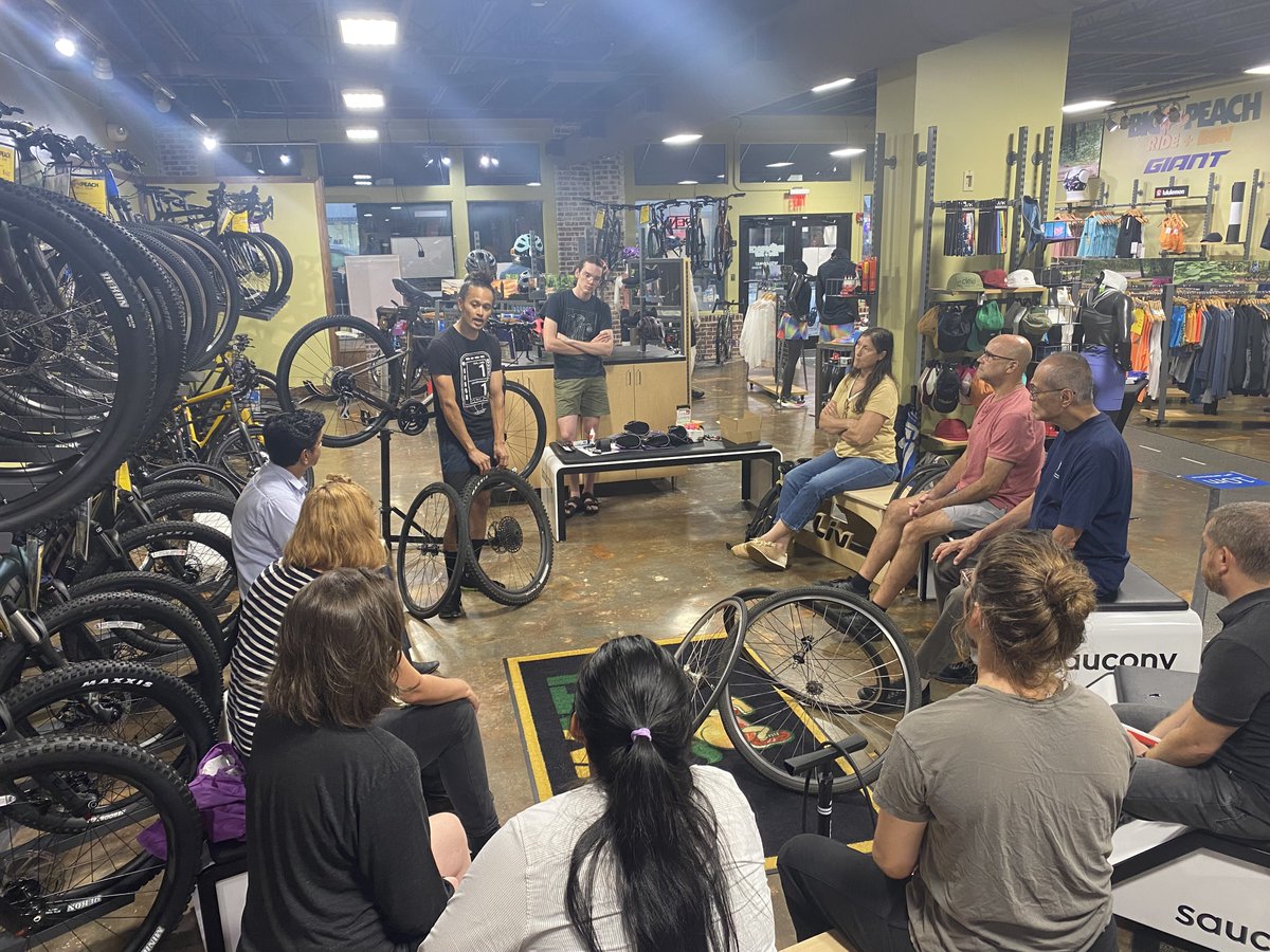 Hey Midtown! Join Big Peach Ride + Run and Garmin this week for a free community bike class. This class, presented by Garmin, will help you with flat fixes and talk through how to best prepare and train. See you at Big Peach Wed 3/20 at 6pm. Register: bit.ly/3x8w51K