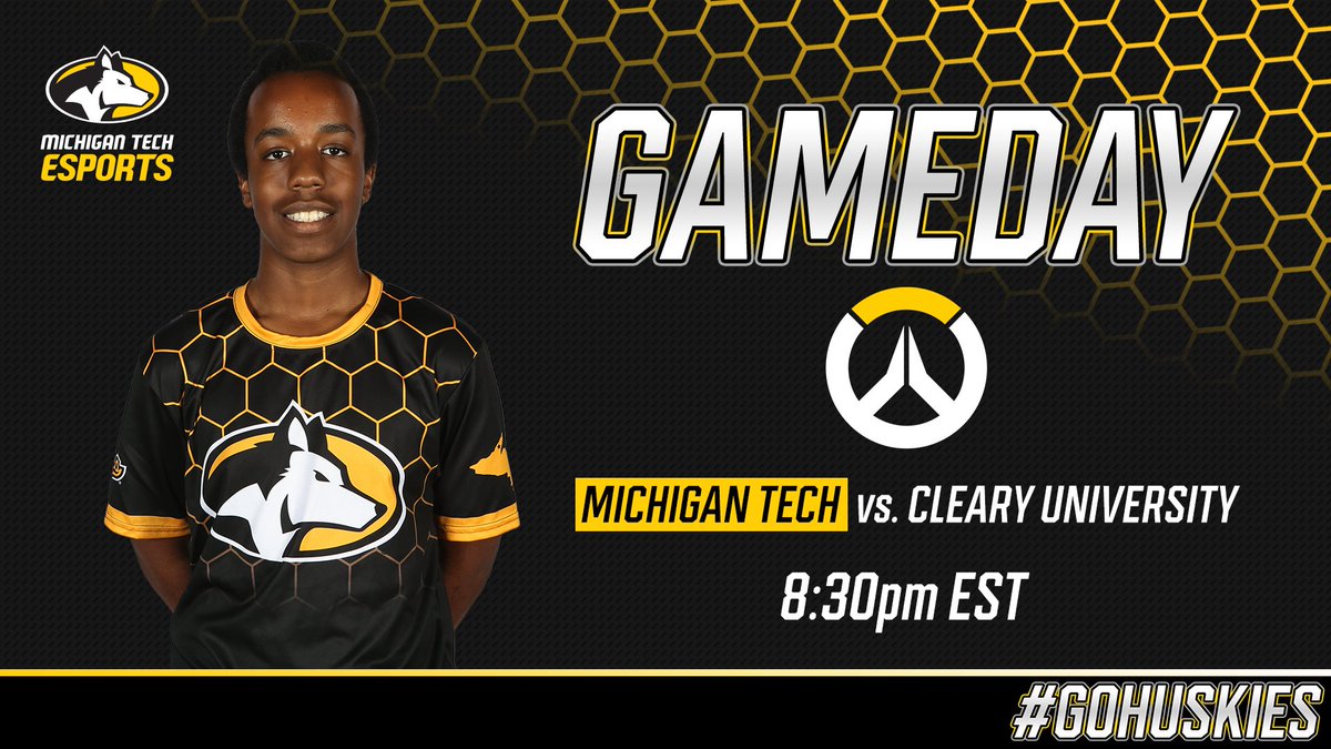TONIGHT! Tech Overwatch faces @ClearyUEsports in the @nacestarleague LCQ 🕖8:30 PM ET 📺twitch.tv/mtuesports #wearehuskies