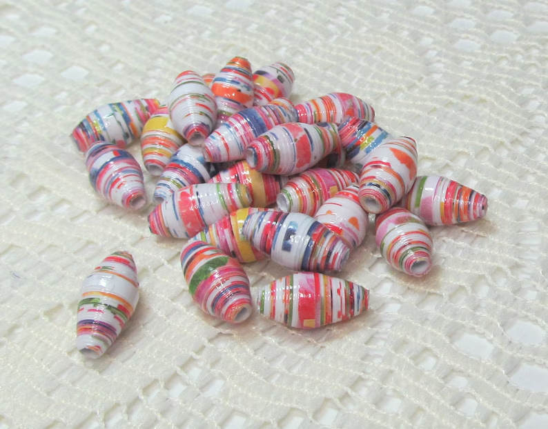 paperbeadboutiq's tweet photo. Paper Beads, Loose Handmade Jewelry Making Supplies Craft Supplies Barrel Floral on White https://t.co/e4NyEPvugs via @Etsy
https://t.co/fvujE79MVE
#springbeads #handmadebeads #floralbeads #paperbeads https://t.co/Kz49L0JPy1